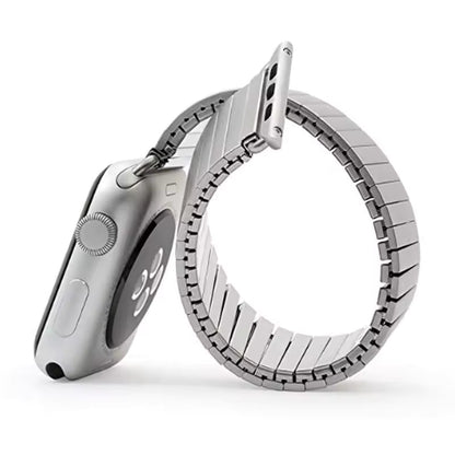 Stainless Steel Elastic Bracelet for Apple Watch Band iWatch Series Ultra/2/10/9/8/7/6/5/4/3/SE