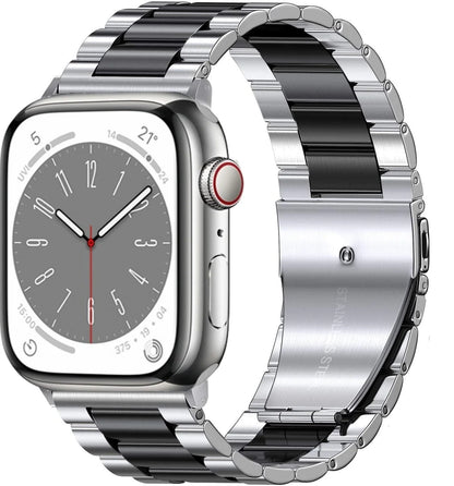 Stainless Steel Metal Bracelet for Apple Watch Band iWatch Series Ultra/10/9/8/7/6/5/4/SE