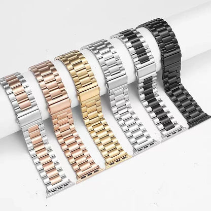 Stainless Steel Metal Bracelet for Apple Watch Band iWatch Series Ultra/10/9/8/7/6/5/4/SE