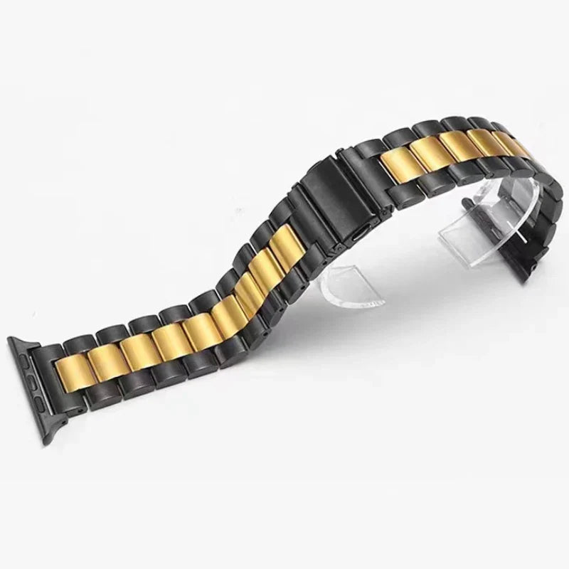 Stainless Steel Metal Bracelet for Apple Watch Band iWatch Series Ultra/10/9/8/7/6/5/4/SE