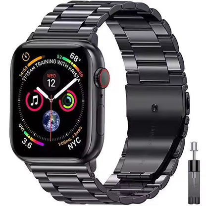 Stainless Steel Strap for Apple Watch Ultra Band 49mm 46mm 45mm 41mm 44mm 42mm 40mm Series 10/9/8/7/6/5/4/3/SE