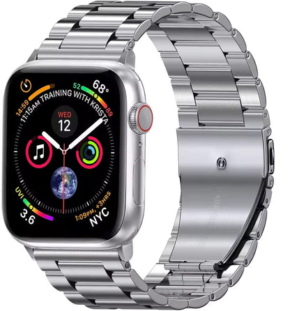 Stainless Steel Strap for Apple Watch Ultra Band 49mm 46mm 45mm 41mm 44mm 42mm 40mm Series 10/9/8/7/6/5/4/3/SE