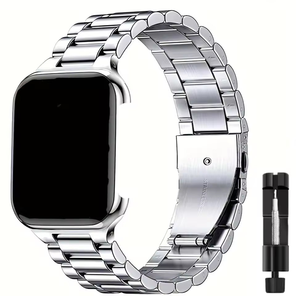 Stainless Steel Strap for Apple Watch Ultra3 Band 49mm 45mm 44mm 46mm Series 11/10/9/8/7/6/5/4/3/SE3