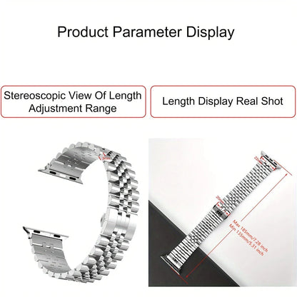 Stainless Steel Strap for Apple Watch Ultra3 Band 49mm 45mm 44mm 46mm Series 11/10/9/8/7/6/5/4/3/SE3