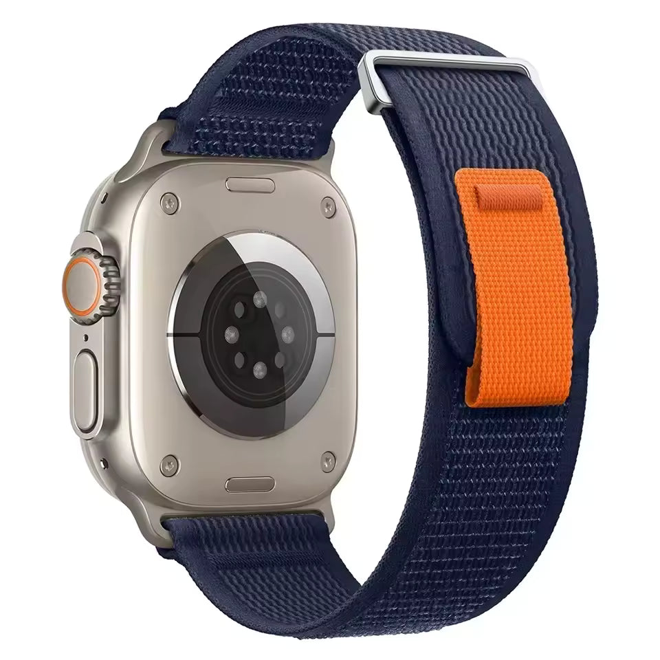 Trail Loop Nylon Strap for Apple Watch Ultra2 Band 49mm 46mm 45mm 41mm 44mm 40mm 42mm Series 10/9/8/7/6/5/4/SE