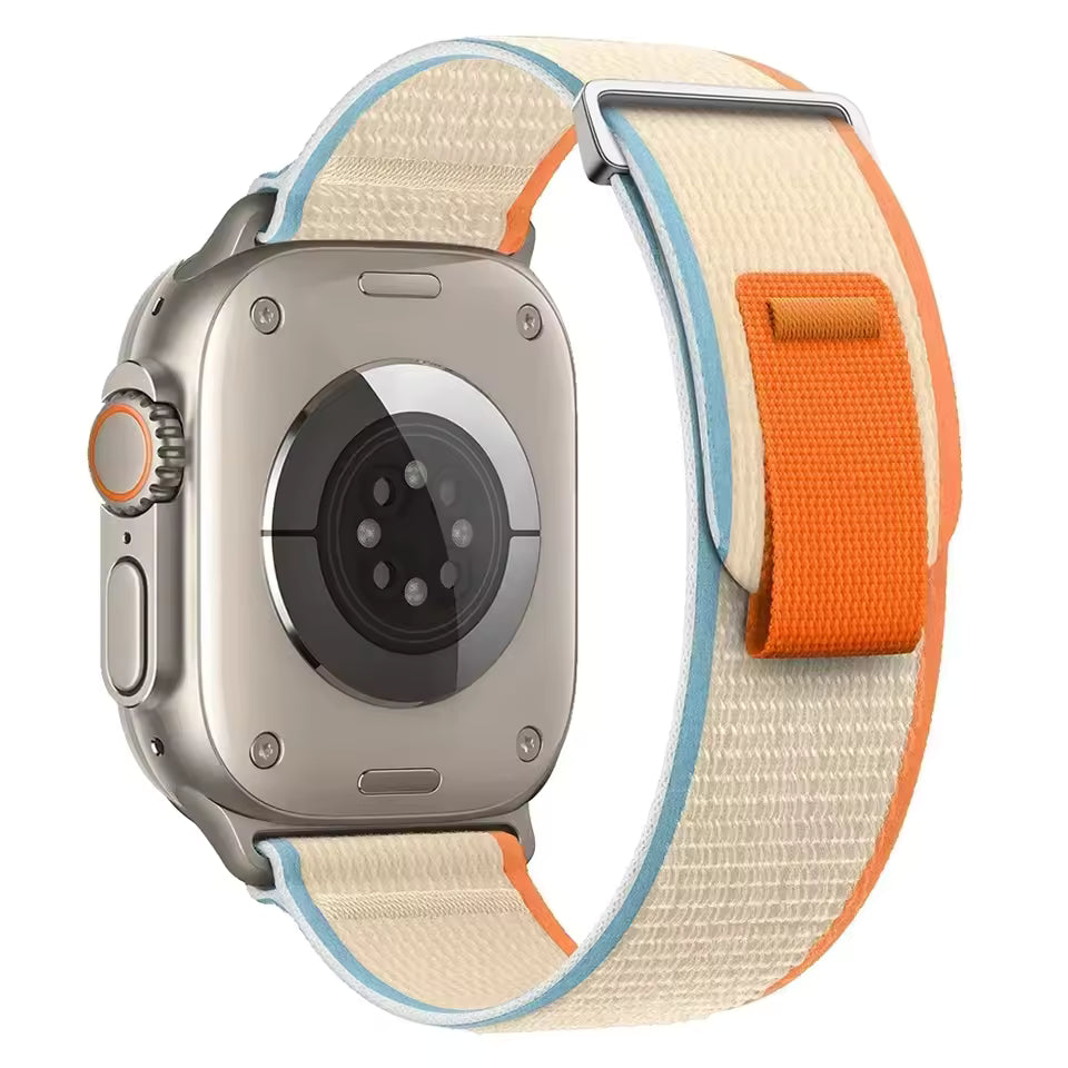 Trail Loop Nylon Strap for Apple Watch Ultra2 Band 49mm 46mm 45mm 41mm 44mm 40mm 42mm Series 10/9/8/7/6/5/4/SE