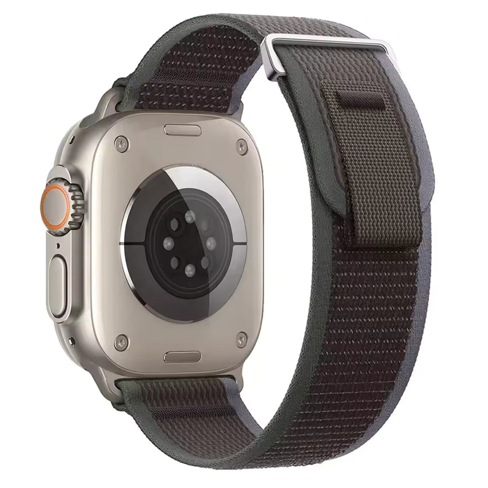 Trail Loop Nylon Strap for Apple Watch Ultra2 Band 49mm 46mm 45mm 41mm 44mm 40mm 42mm Series 10/9/8/7/6/5/4/SE
