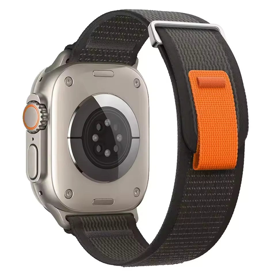 Trail Loop Nylon Strap for Apple Watch Ultra2 Band 49mm 46mm 45mm 41mm 44mm 40mm 42mm Series 10/9/8/7/6/5/4/SE
