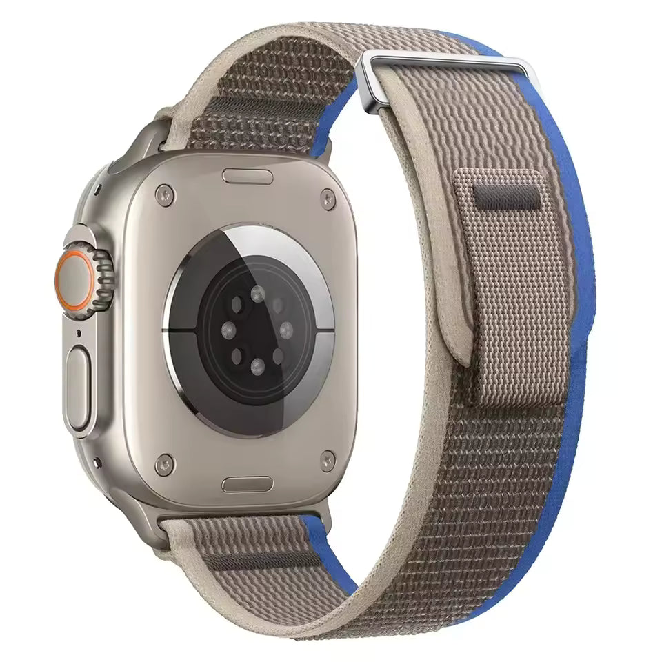 Trail Loop Nylon Strap for Apple Watch Ultra2 Band 49mm 46mm 45mm 41mm 44mm 40mm 42mm Series 10/9/8/7/6/5/4/SE