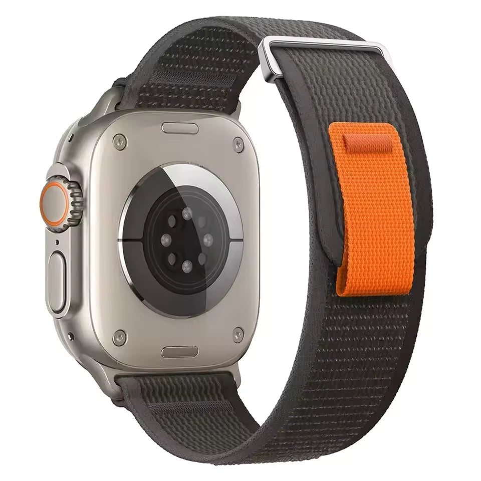 Trail Loop Nylon Strap for Apple Watch Ultra2 Band 49mm 46mm 45mm 41mm 44mm 40mm 42mm Series 10/9/8/7/6/5/4/SE