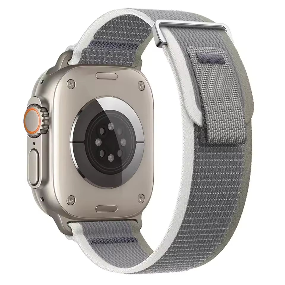 Trail Loop Nylon Strap for Apple Watch Ultra2 Band 49mm 46mm 45mm 41mm 44mm 40mm 42mm Series 10/9/8/7/6/5/4/SE