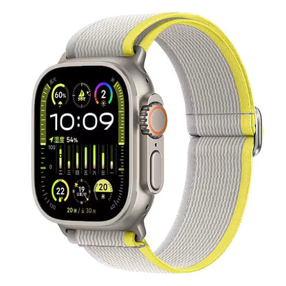 Wild Diameter Nylon Elastic Bracelet for Apple Watch Band iWatch Series Ultra3/2/11/10/9/8/7/6/5/SE