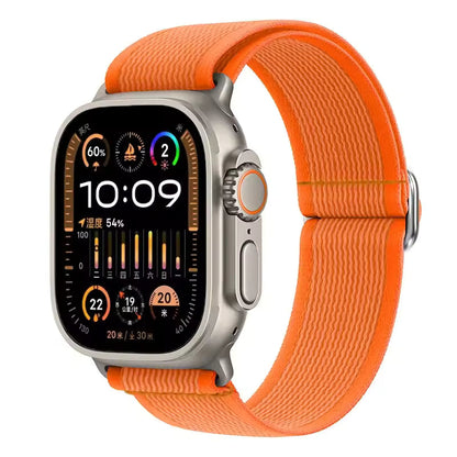 Wild Diameter Nylon Elastic Bracelet for Apple Watch Band iWatch Series Ultra3/2/11/10/9/8/7/6/5/SE