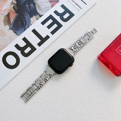 Women's Diamond Metal Bracelet for Apple Watch Ultra/9/8/7/6/5/4/3/SE