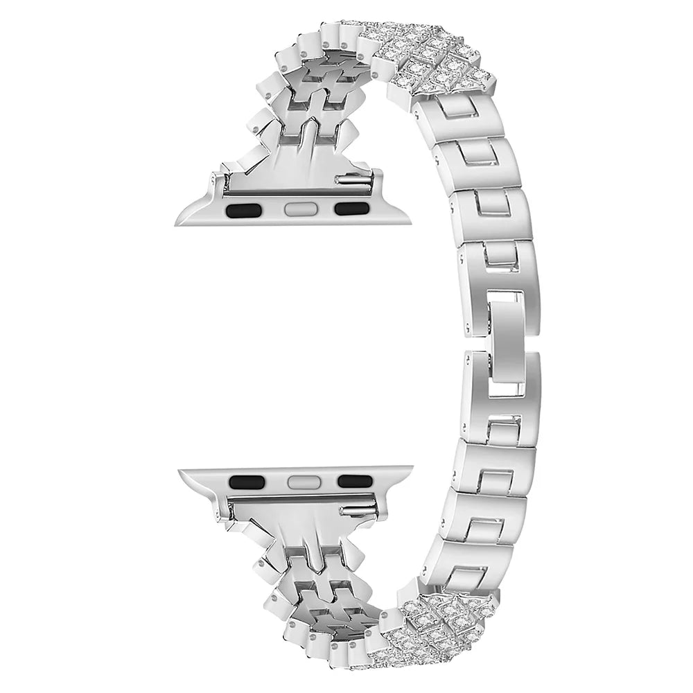 Women's Diamond Replacement Bracelet for Apple Watch Band iWatch Series Ultra2/10/9/8/7/6/5/4/SE