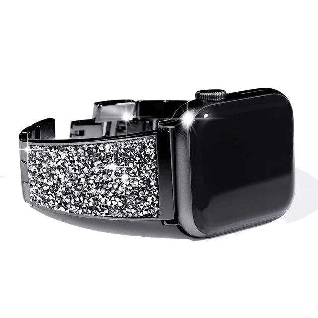 Women's Diamond Stainless Steel Bracelet for Apple Watch Band iWatch Series Ultra/10/9/8/7 49mm 46mm 45mm 41mm   iWatch 6 5 4 SE