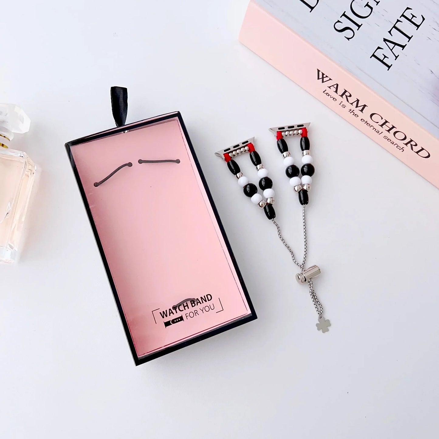 Women's Jewelry Strap Bracelet for Apple Watch Band iWatch Series Ultra/10/9/8/7/6/5/4/3/2/SE