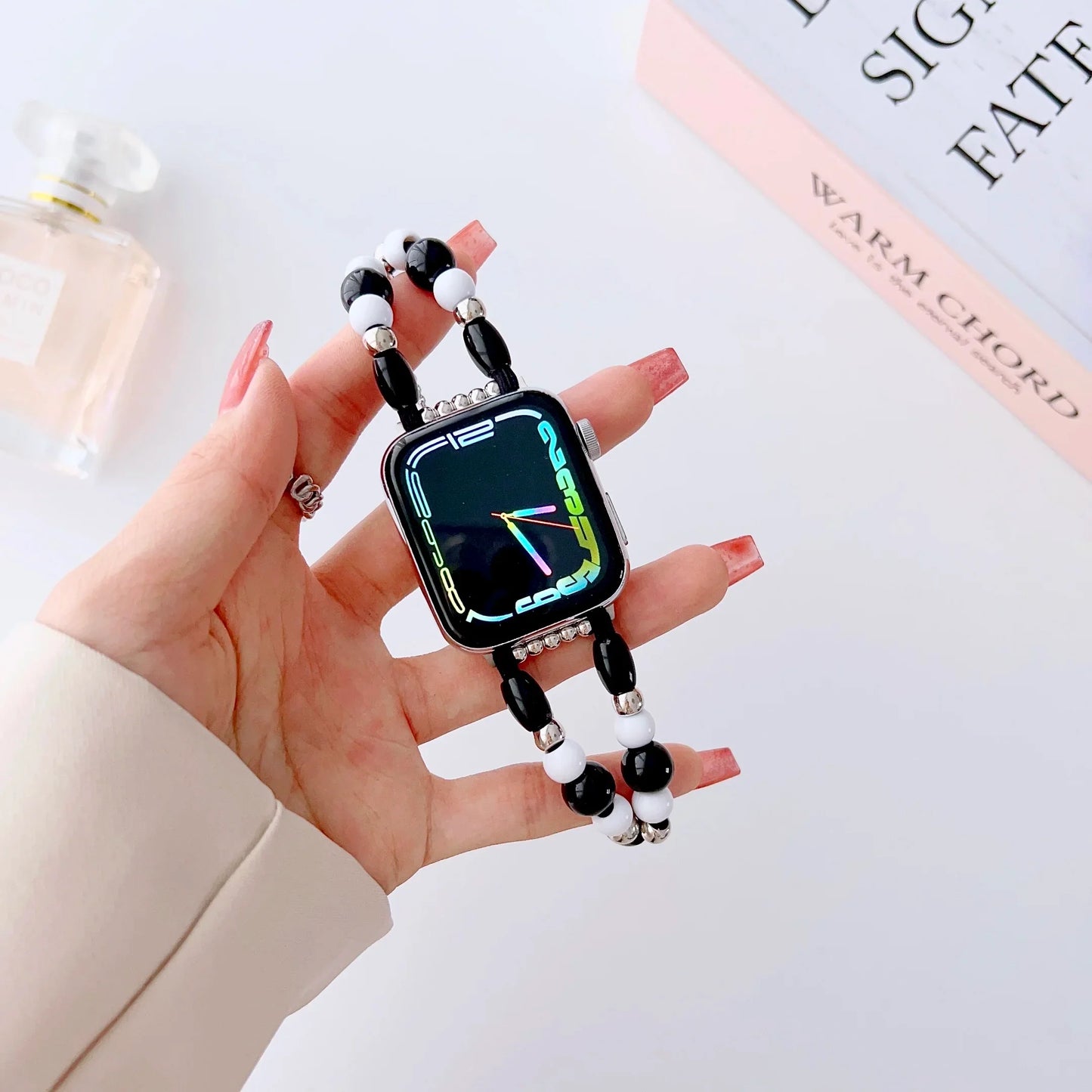 Women's Jewelry Strap Bracelet for Apple Watch Band iWatch Series Ultra/10/9/8/7/6/5/4/3/2/SE