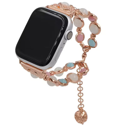 Women's Luminous Stone Bracelet for Apple Watch Band iWatch Series Ultra/2/9/8/7/6/5/4/10