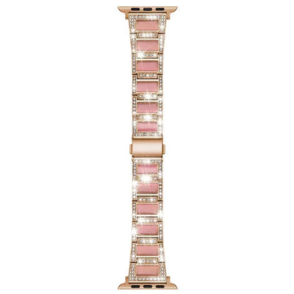 Women's Metal Diamond Bracelet for Apple Watch Band iWatch Series Ultra/8/7/6/5/4/3/SE