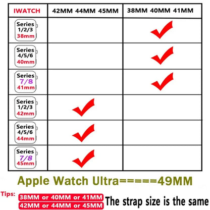 Women's Metal+Resin Diamond Bracelet for Apple Watch Ultra2/10/9/8/7/6/5/4/SE