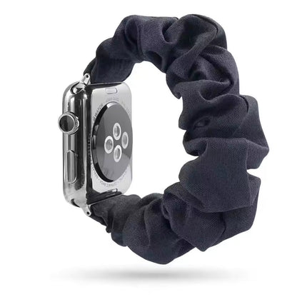 Women's Nylon Elastic Bracelet for Apple Watch Ultra2 Band 49mm 45mm 41mm 40mm 44mm 46mm 42mm Series 9/8/7/6/5/4/10/SE