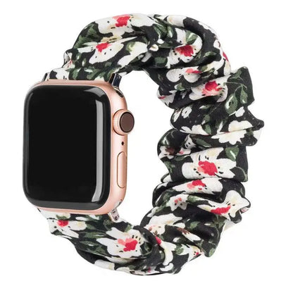 Women's Nylon Elastic Bracelet for Apple Watch Ultra2 Band 49mm 45mm 41mm 40mm 44mm 46mm 42mm Series 9/8/7/6/5/4/10/SE