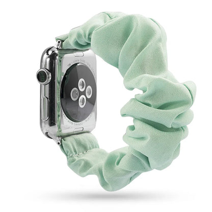 Women's Nylon Elastic Bracelet for Apple Watch Ultra2 Band 49mm 45mm 41mm 40mm 44mm 46mm 42mm Series 9/8/7/6/5/4/10/SE