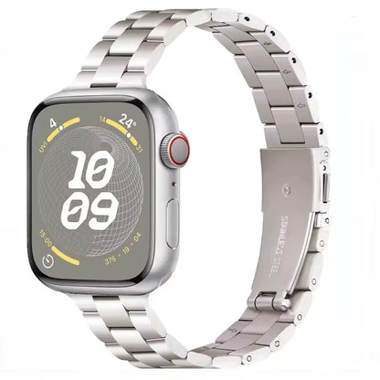 Women's Slim Stainless Steel Bracelet for Apple Watch Ultra2 Band 41mm 45mm 46mm 49mm 44mm 40mm 42mm Series 10/9/8/7/6/5/4/3/SE