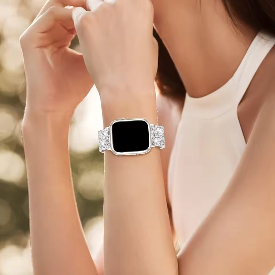 Women's Soft Nylon Buckle Bracelet for Apple Watch Ultra Band 46mm 44mm 45mm 40mm 42mm Series 11/10/9/8/7/6/5/4/SE3
