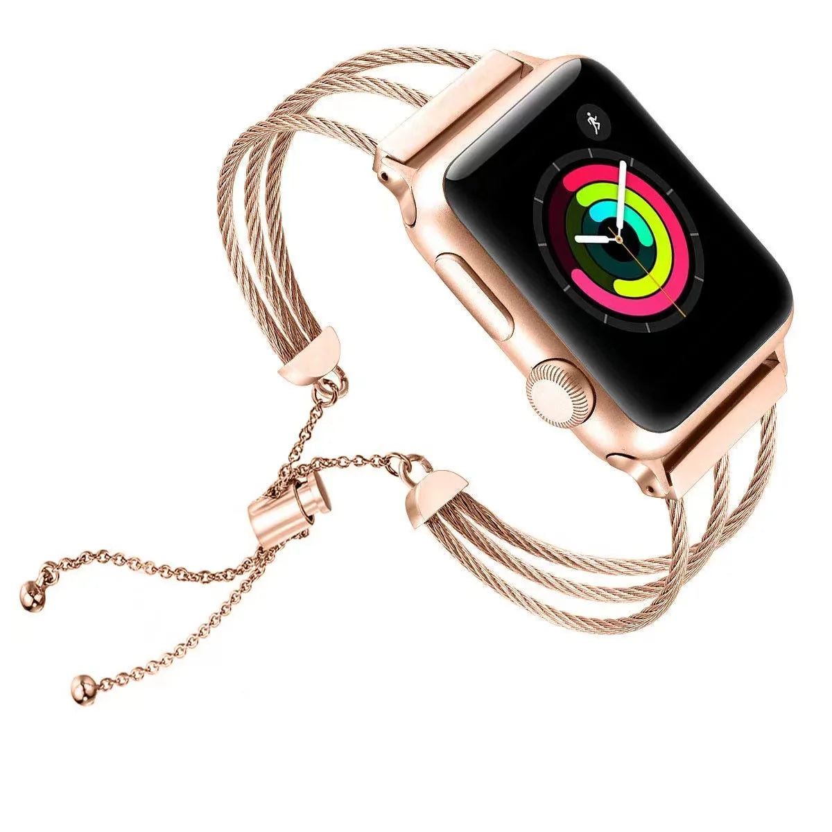 Women's Stainless Steel Cartoon Bracelet for Apple Watch Ultra/2/10/9/8/7/6/5/4/3/SE