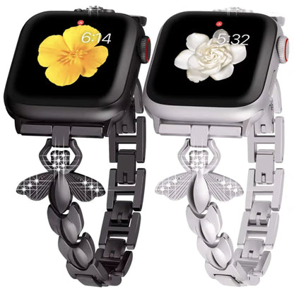 Women's Stainless Steel Diamond Bracelet for Apple Watch Band iWatch Series Ultra/10/9/8/7/6/5/4/3/SE